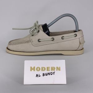 Sperry Womens Leather Boat Shoes Sz 6M